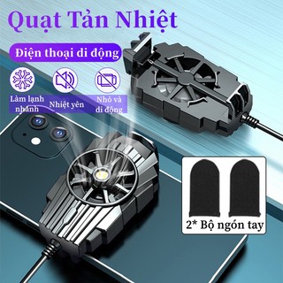 MEMO G6/H15 Quạt Tản Nhiệt Điện thoại/Gaming,chơi PUBG FF ROS Siêu lạnh,Hiển thị nhiệt độ,LED RGB