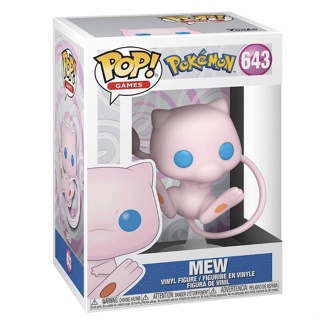 FUNKO ฟิกเกอร์ไวนิล เกมตัวเลข 643 Pokemon Mew ของเล่นสะสม สําหรับเด็ก