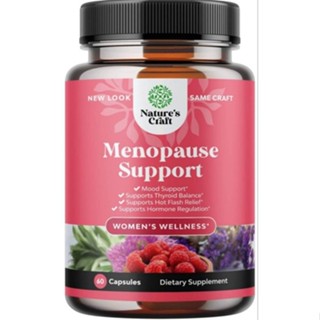 💥พร้อมส่ง💥Menopause Supplements for Women, 60 Capsules