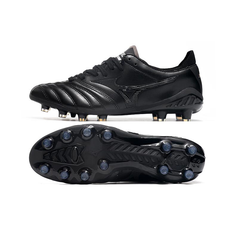 [ตัวท็อป รุ่นยอดฮิต] MIZUNO Morelia NEO IV ELITE รองเท้าฟุตบอล สตั๊ด หนังจิงโจ้ มิซูโน่ แท้
