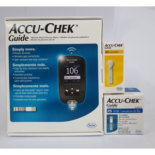 เครื่องตรวจน้ำตาล accu chek guide set