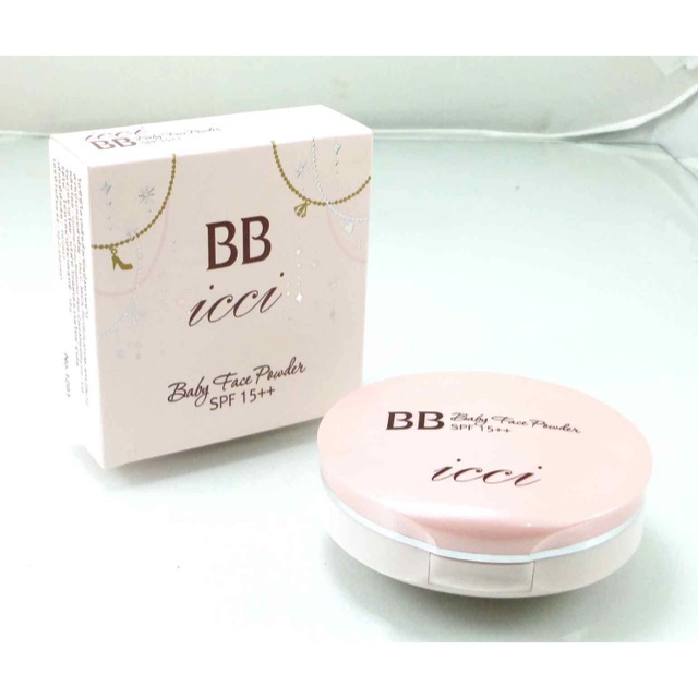 แป้ง BB icci baby face powder SPF15++ No.1291 Shopee Thailand