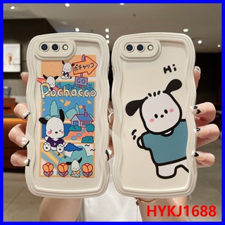 เคส OPPO A3S เคส OPPO A12E เคสโทรศัพท์ซิลิโคน tpu แบบนิ่ม ลายคลื่น สําหรับ KLQ