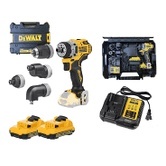 DeWALT สว่านไร้สาย DCD703D2-b1 เปลี่ยนให้ได้ 5แบบ (5 IN 1) 12โวลต์