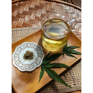 ชา ชาสมุนไพร ชากัญชง ตราเนื้อหอม มีอย. Hemp Tea Organic100% หอมละมุน ทานง่าย ปรับสมดุล