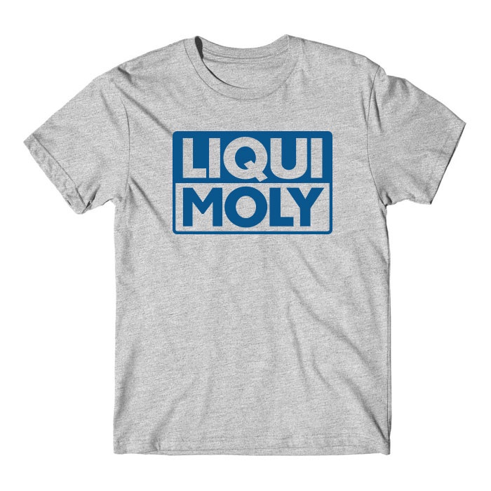 LIQUI MOLY T SHIRT เสื้อยืด น้ำมันเครื่อง รถซิ่ง เครื่องยนต์ ผ้า COTTON 100% SIZE M -3XL