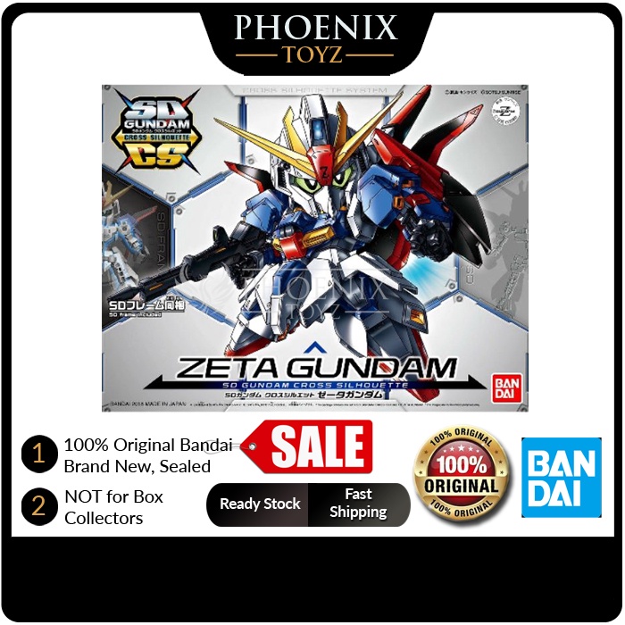 [PhoenixToyz Bandai Zeta Gundam SD Gundam Cross Silhouette
