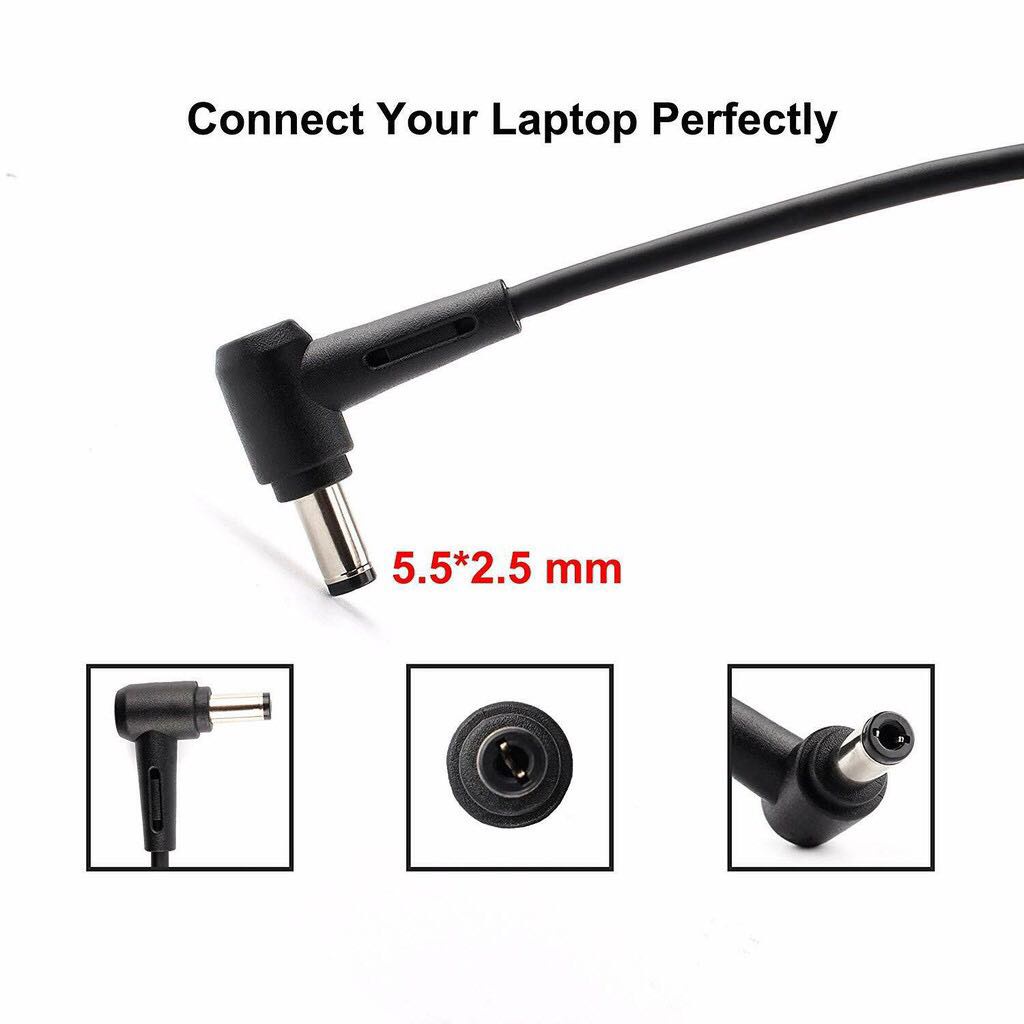 Asus Adapter 19V/2.37A 45W หัวขนาด 5.5*2.5mm สายชาร์จ อะแดปเตอร์ (หัวใหญ่)