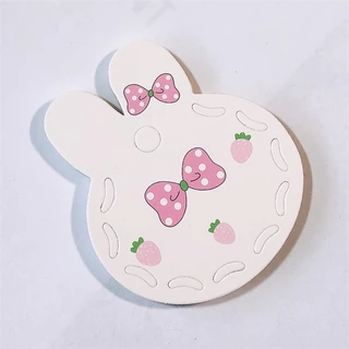 💗พร้อมส่ง💗แผงกิ๊บ แป้นกระดาษติดกิ๊บ 50 แผ่น