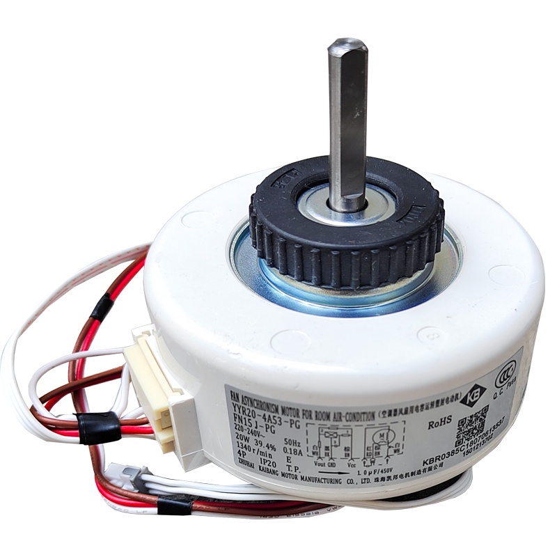 เหมาะสําหรับ Gree เครื่องปรับอากาศมอเตอร์ด้านใน FN15J-PG FN20J-PG YYR20-4A53-PG พัดลมสากล 15W