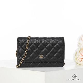 CHANEL WOC 7.5 BLACK CAVIAR GHW