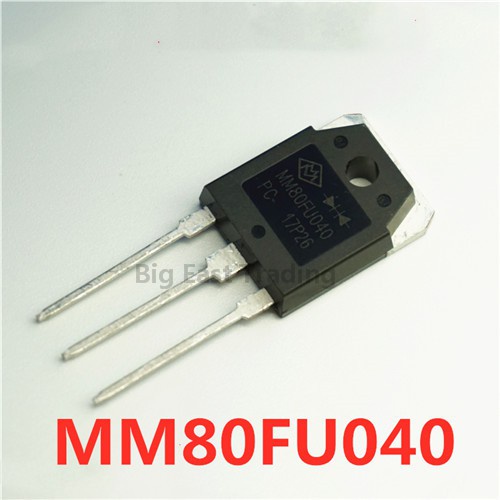 2pcs 5pcs MM80FU040 TO-3P MM80FU040PC = MUR80FU40DCT 80FU040 TO3P 80A 400V อินเวอร์เตอร์เครื่องเชื่อ