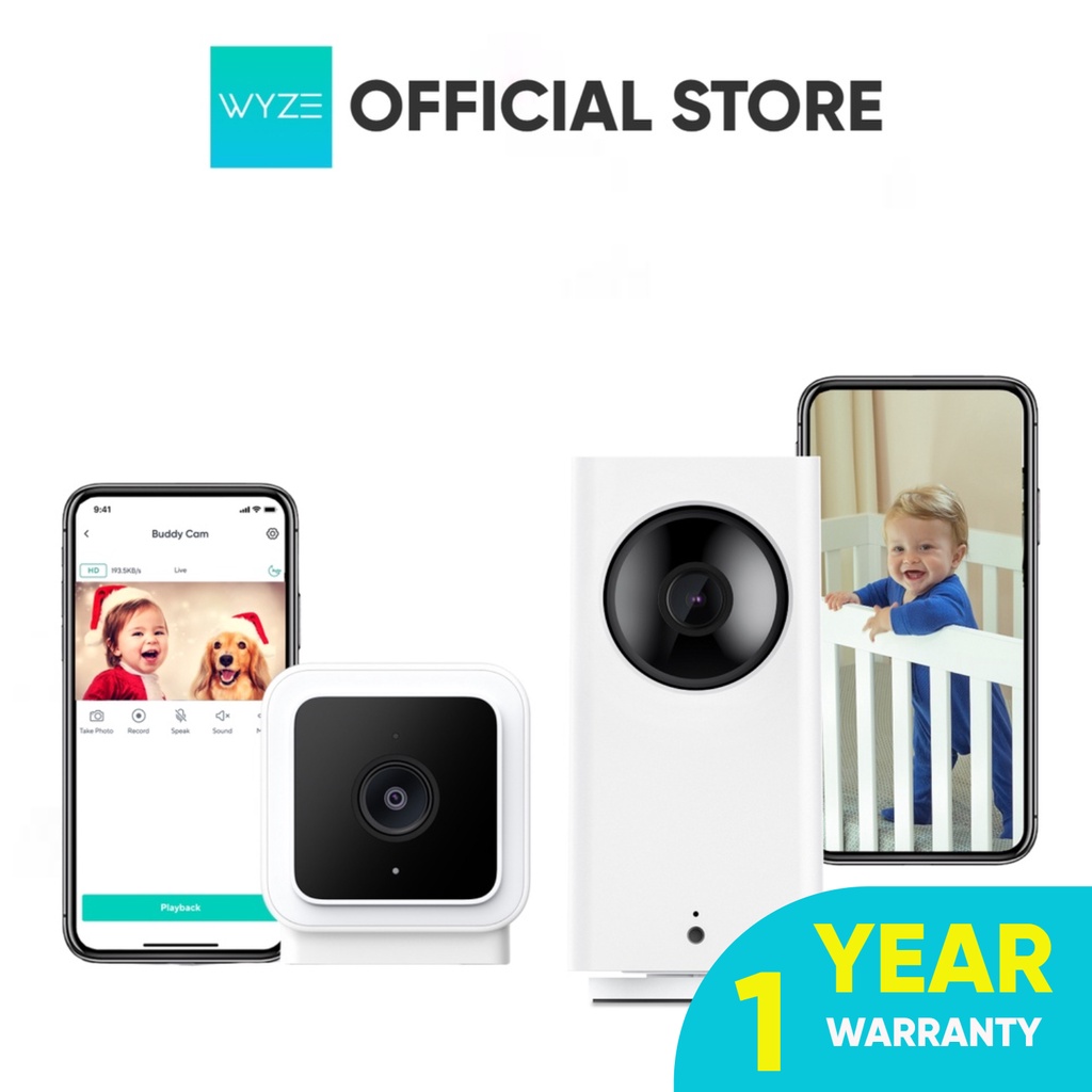 ร้านค้าอย่างเป็นทางการของWyzeWyze Cam Pan v2 กล้องวงจรปิด 1080p และ Wyze Cam V3 1080p รวมกลุ่มในร่มและกลางแจ้ง