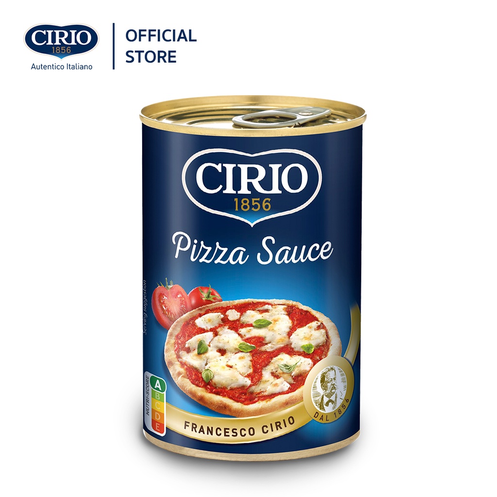 CIRIO PIZZASSIMO (PIZZA SAUCE) 400g. พิซซ่าซอส สำเร็จรูป  นำเข้าจากประเทศอิตาลี