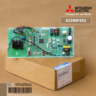 E2289F452 แผงวงจรแอร์ Mitsubishi Electric แผงบอร์ดคอยล์เย็น แอร์มิตซูบิชิ รุ่น MSY-GR18VF-TH1 อะไหล่แอร์ ของแท้ศูนย์