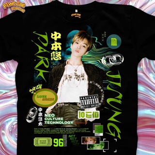 เสื้อยืดแฟชั่น NCT PARK JISUNG TEE FLWRCATStreetwear ผู้ชาย T เสื้อผู้หญิง