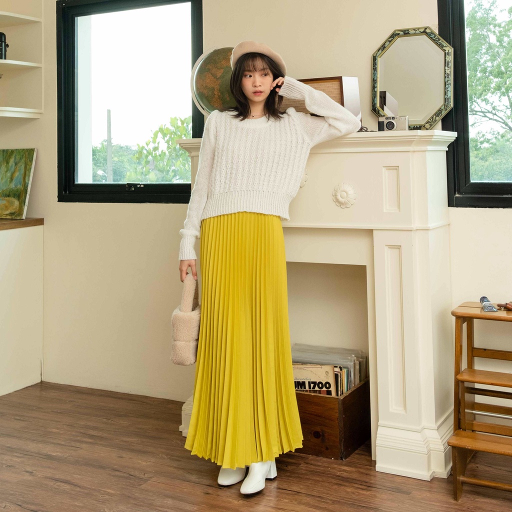 Kimmame - กระโปรงพลีท รุ่น Emily Skirt 6 สี - รูปที่ 5