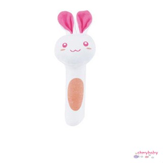 บีบีสติ๊ก ของเล่นเด็ก Plush Hand Rattle บีบีสติ๊กสัตว์ บีบีสติ๊กมือสั่น Baby Fleece Cartoon [O/29]