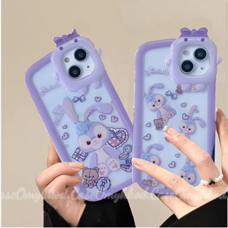 🌈Ready Stock🏆OPPO A17 A16 A77 A15 A57 A78 A96 A76 A95 A74 A94 A93 A53 A5 A9 A92 A52 A3S A5S A7 A12 A31 Reno 4F 5F 6 Cute cartoon Rabbit transparent case soft Case anti-fall back cover