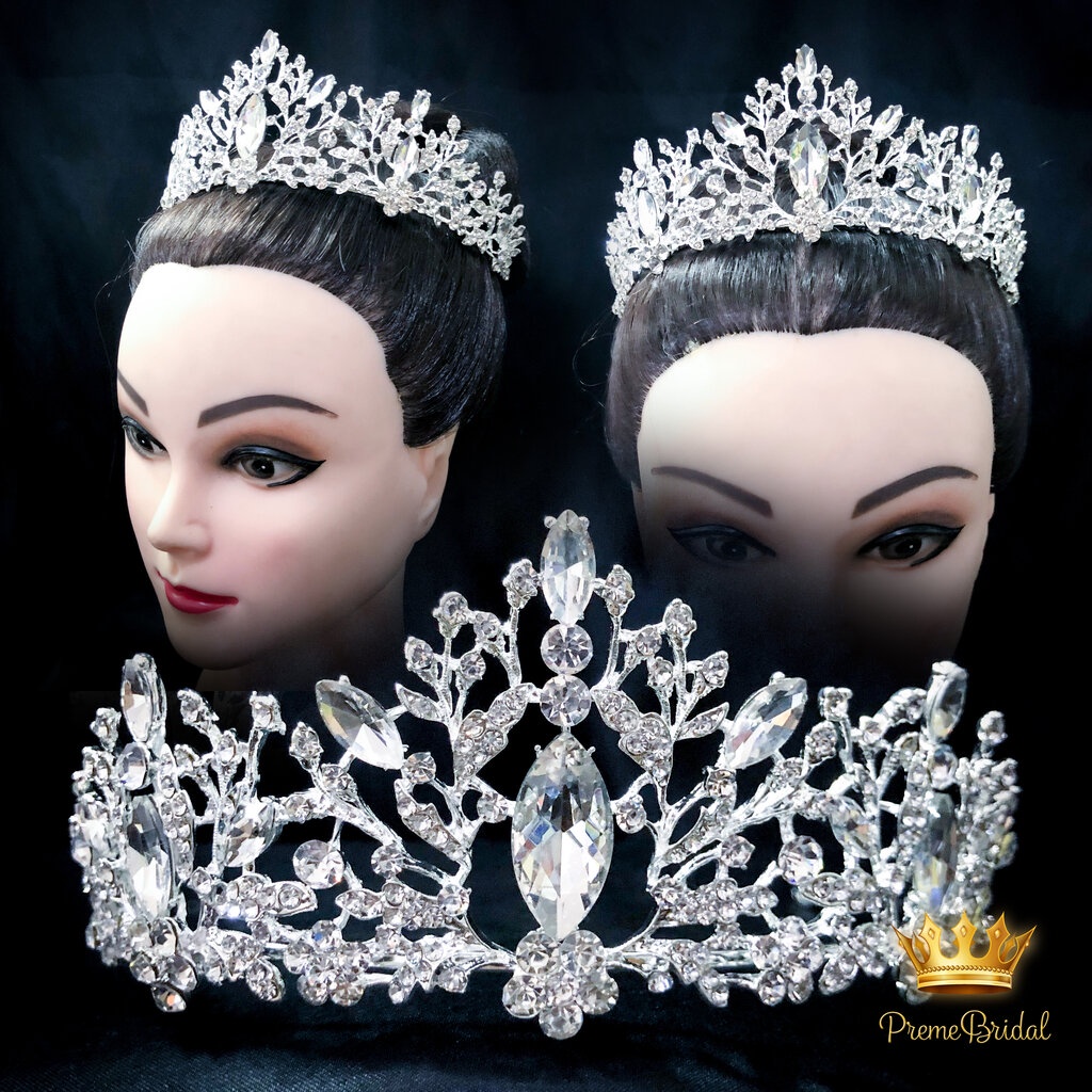 (พร้อมส่ง) เทียร่า 236 มงกุฎนางงาม มงกุฎเจ้าหญิง งานสวย ปราณีต QCเพชรทุกเม็ด สินค้าพร้อมส่งจากไทย