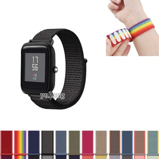 สายนาฬิกาไนล่อน 20 มม. สำหรับ Huami Amazfit Bip 3 Lite S U Pro Bip3