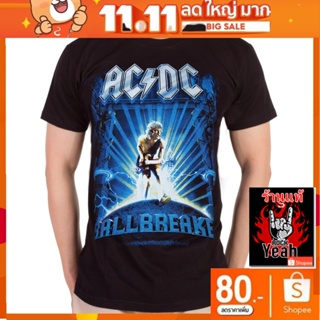 เสื้อวง Ac/Dc เสื้อยืด acdc เอซี/ดีซี เสื้อคอฟิต แฟชั่น เสื้อวินเทจ RCM963