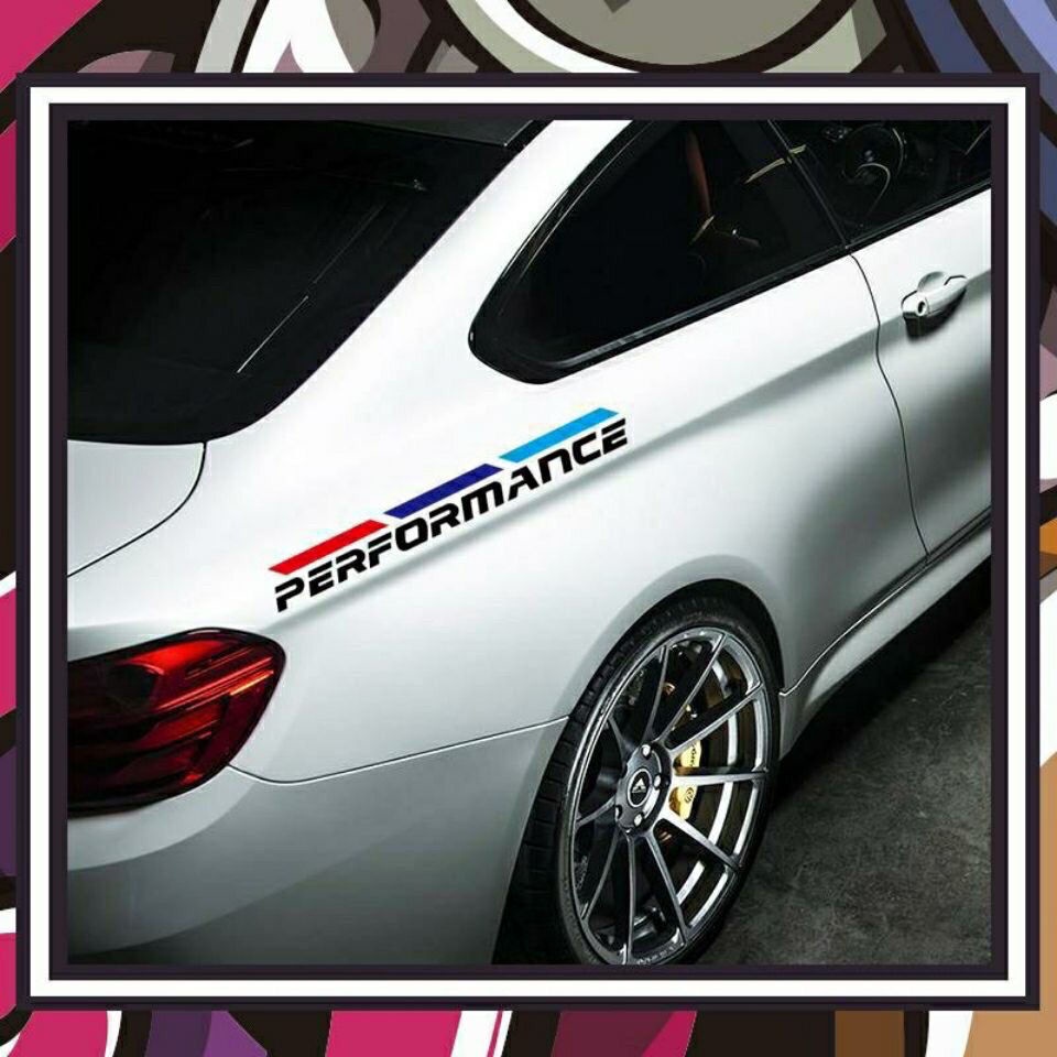 [ห้างสรรพสินค้าอัตโนมัติ] เหมาะสําหรับ สติ๊กเกอร์แต่งรถ BMW All Series 1 3 5 M X1 X2 X3 X5 ตกแต่งประตูตัวถัง กระโปรงข้าง ฝาหลัง ชุดอุปกรณ์ตกแต่งรถยนต์ ลายดอกไม้