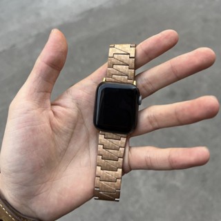 สายนาฬิกาข้อมือคาร์บอนไฟเบอร์ สําหรับ Apple Watch Series Ultra 8 SE 7 6 5 4 3 2 1 49 38 40 41 42 44 45 มม.