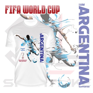 FIFA World Cup 2022 Argentina Fans Supporter Jersey T-shirt