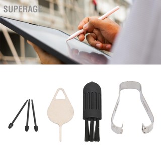 [คลังสินค้าใส]BSuperage หัวปากกาสไตลัส หน้าจอสัมผัส Abs ทนทาน เขียนง่าย 3 ชิ้น สําหรับ Z Fold 4 พร้อมแปรงแหนบ