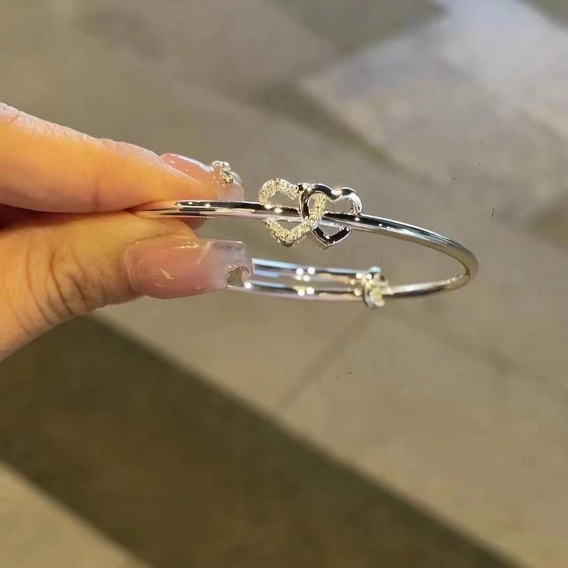 Tiktok สร้อยข้อมือ ประดับโบว์น่ารัก ปรับได้ รูปที่ 5