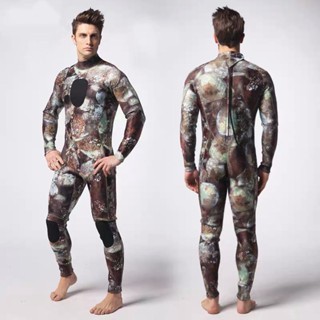 wetsuit~ ชุดดําน้ําว่ายน้ํา neoprene wetsuit  3 มม. สําหรับผู้ชาย