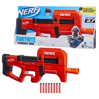 Nerf Fortnite Compact SMG Motorized Blaster Gun, Ultra Red Wrap Design ปืนเนิร์ฟ