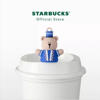 Starbucks Nutcracker Bear Stopperจุกแก้วสตาร์บัคส์