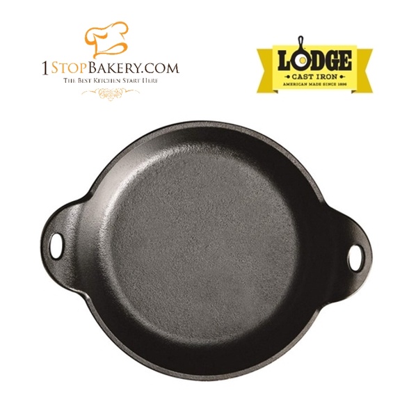 Lodge HMSRD HeatTreated Cast Iron Round Mini Server, 0.41 L Shopee