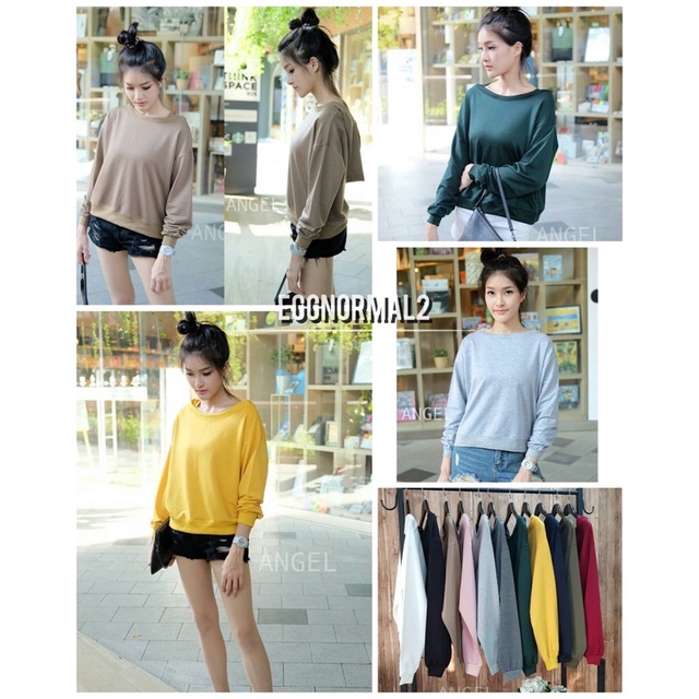 TOPSHOP​ T16 Korea Style เสื้อฮูดโอเวอร์ไซส์