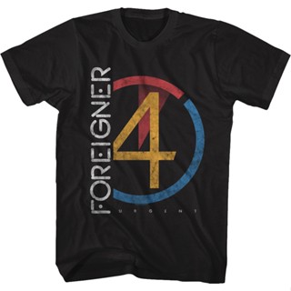 Urgent Foreigner T-Shirt เสื้อยืดผู้หญิง เสื้อ ยืด ผู้ชาย เสื้อยืดเท่ เสื้อยืด