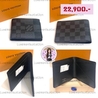 👜: New!! Louis Vuitton Multiple 3D Graphite Wallet‼️ก่อนกดสั่งรบกวนทักมาเช็คสต๊อคก่อนนะคะ‼️