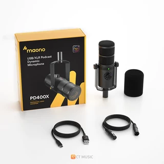 ไมโครโฟน Maono PD400X USB/XLR Dynamic Microphone