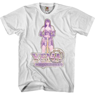 Xena Warrior Princess T-Shirt เสื้อยื เสื้อสีขาว เสื้อวินเทจผญ เสื้อยื