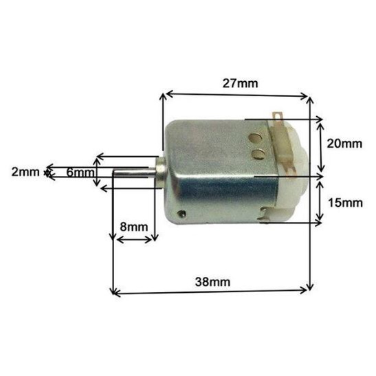 DC130 FP030 DC030 DC Motor สําหรับทําของเล่น 3V mini Motor - ร้านฮยอนตรัง