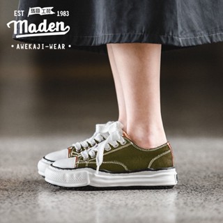 Maden brand รองเท้าผ้าใบแพลตฟอร์มลําลอง Mihara Kangyu แฟชั่นฤดูใบไม้ผลิ สไตล์ญี่ปุ่น สําหรับผู้หญิง 2022