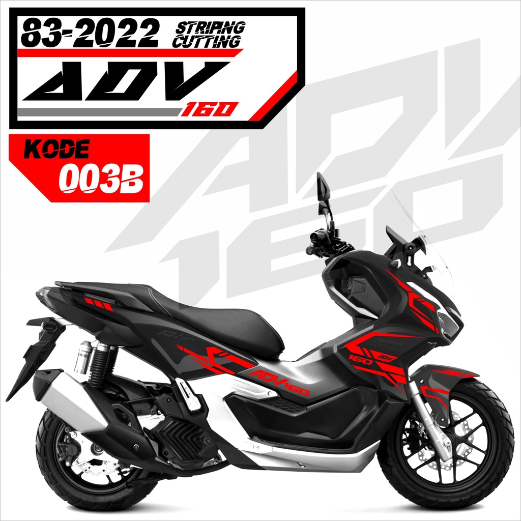 Striping Sticker ตัด HONDA ADV 160 ALL HONDA ADV 160 รหัส 03