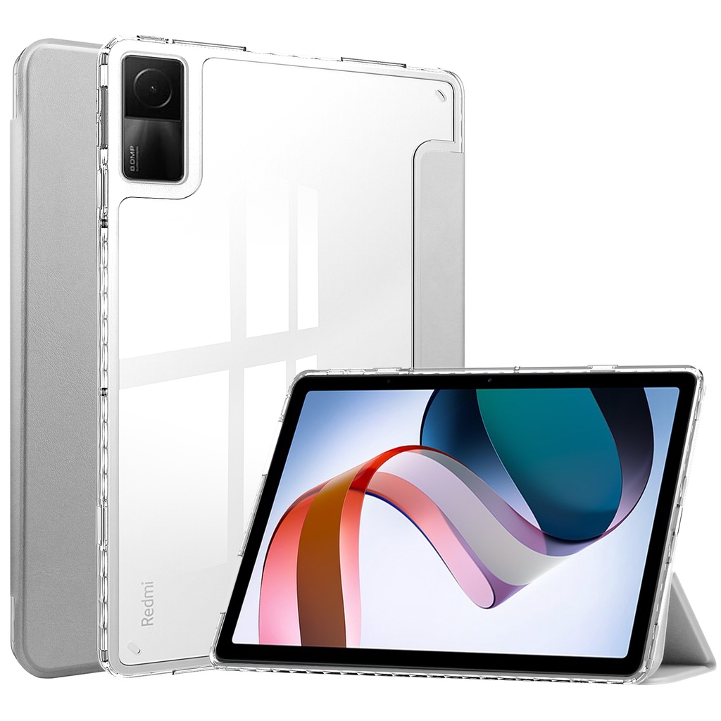 เคสฝาพับ หลังทึบ หลังใส หมุนได้ 360° เรดมี่ แพด Smart Case Foldable Cover Stand For Redmi Pad (10.61)