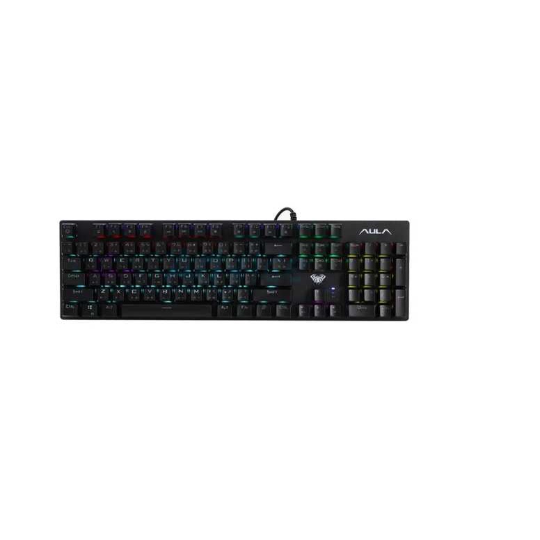 KEYBOARD AULA S2022 (BLACK) - (BLUE-SWITCH)