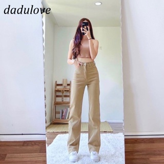 DaDulove💕 New Style High Waist Wide Leg Jeans Niche Loose Large Size Straight Pants Fashion Womens Clothing