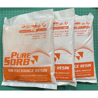 สารกรองเรซิ่น PureSorb แบบใช้เติมสำหรับกรองน้ำ จำนวน 3 ลิตร