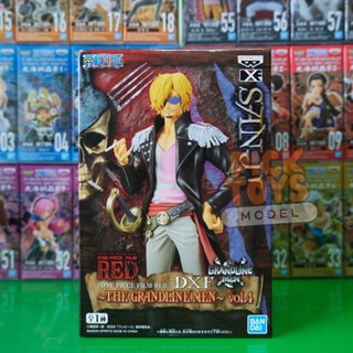 [พร้อมส่ง] Sanji One Piece Film Red DXF The Grandline Men Vol.4 Banpresto ซันจิ วันพีซ ฟิล์มเรด มือ 1 Lot JP