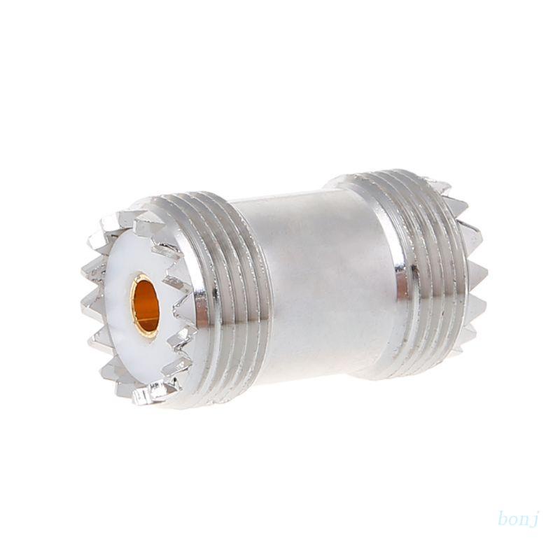 UHF SO239 Female To Female Jack Panel Mount RF Coaxial Adapter Connector Straigh