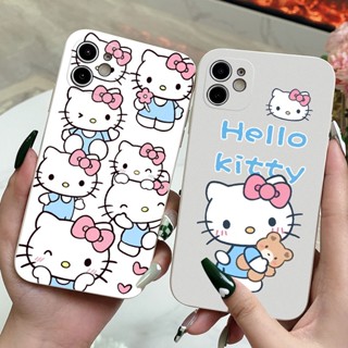 เคสโทรศัพท์มือถือ ซิลิโคนนิ่ม ลายเฮลโลคิตตี้ สําหรับ Huawei Y5 2018 Y7 Pro Y9 Prime 2019 Y5P Y6P Y7P Y6S Huawei P20 P30 Lite Pro